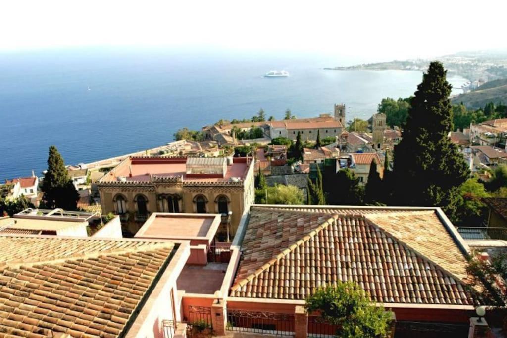Villa Torre Sicilia Taormina Bagian luar foto