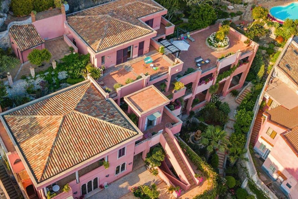 Villa Torre Sicilia Taormina Bagian luar foto